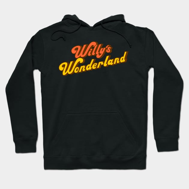 WILLYS WONDERLAND Hoodie by MufaArtsDesigns